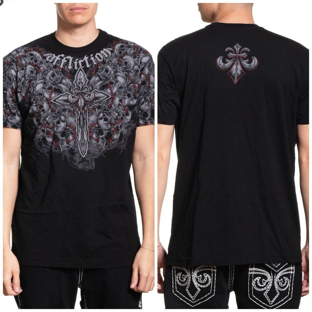 Affliction Crimson Wasteland Tee